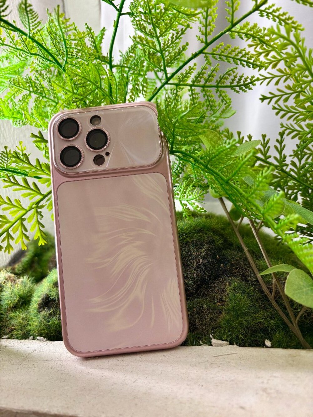 Pink Satin Phone Case - Like New!